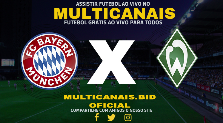 Assistir Bayern de Munique x Werder Bremen Ao Vivo Online HD 21/01/2024