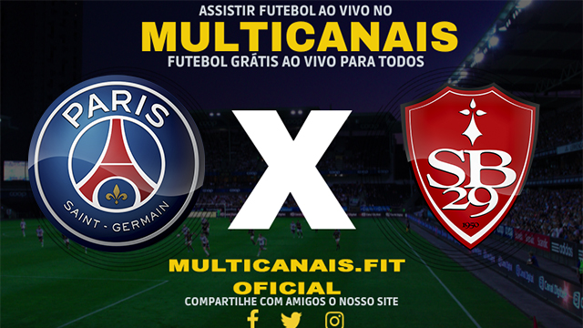 Assistir PSG x Brestois Ao Vivo Online HD 28/01/2024