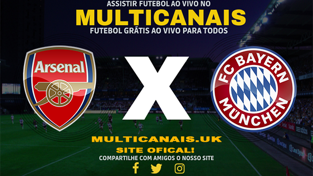 Assistir Arsenal x Bayern de Munique AO VIVO Online 09/04/2024