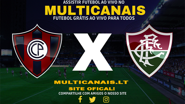 Assistir Cerro Porteno x Fluminense AO VIVO Online 25/04/2024