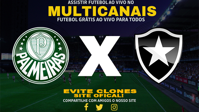 Assistir Palmeiras x Botafogo AO VIVO Online 10/07/2024