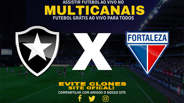 Assistir Botafogo x Fortaleza AO VIVO Online 31/08/2024