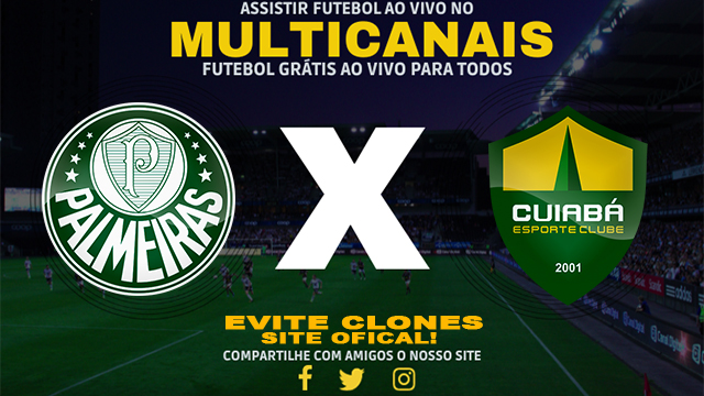 Assistir Palmeiras x Cuiabá AO VIVO Online 24/08/2024