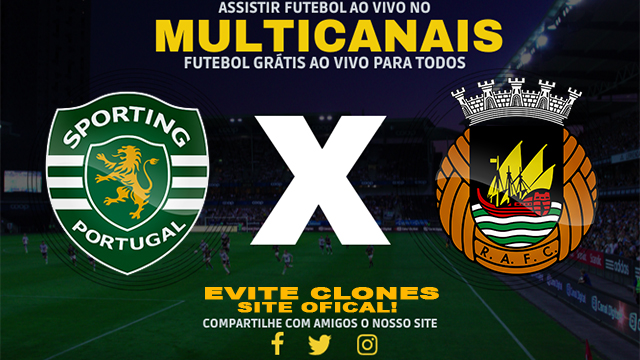 Assistir Sporting x Rio Ave AO VIVO Online 09/08/2024