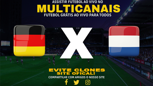 Assistir Alemanha x Holanda AO VIVO Online 14/10/2024