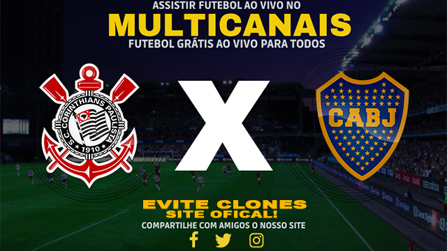 Assistir Corinthians x Boca Juniors AO VIVO Online 15/10/2024