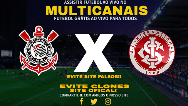 Assistir Corinthians x Internacional AO VIVO Online 05/10/2024