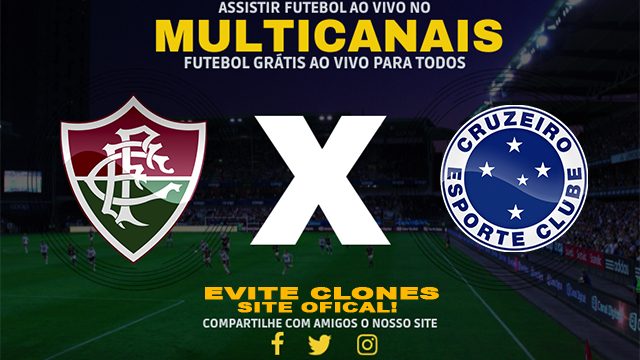 Assistir Fluminense x Cruzeiro AO VIVO Online 03/10/2024