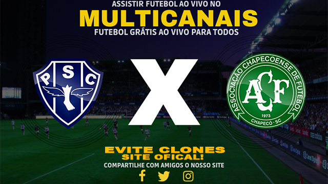 Assistir Paysandu x Chapecoense AO VIVO Online 09/10/2024