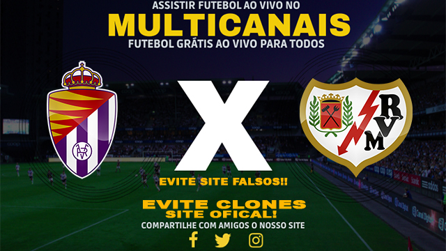 Assistir Valladolid x Rayo Vallecano AO VIVO Online 05/10/2024